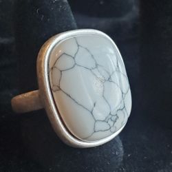 Marbled Stone Ring $13