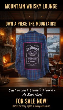 CUSTOM JACK DANIELS FLANNEL 