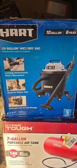 HART 10 Gallon 6 Peak HP Wet/Dry Vac