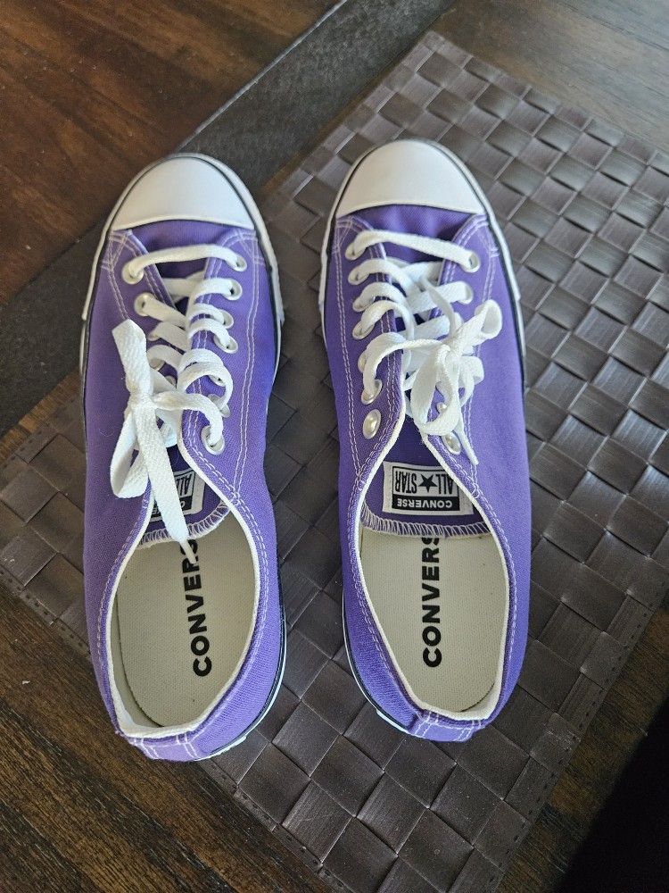 Purple Converse