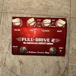 Fulltone Full-Drive 2 10th Anniversary Mosfet Edition