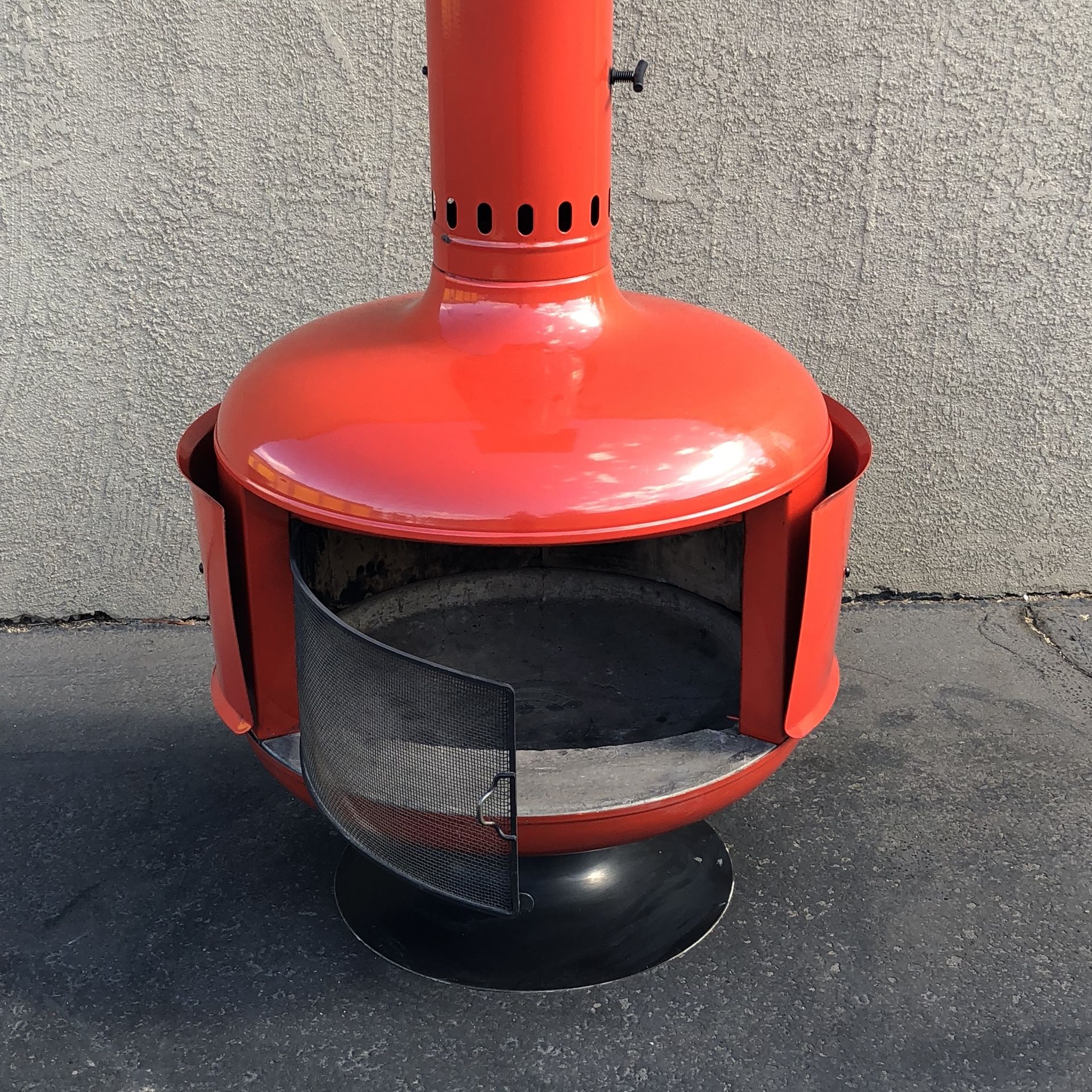 Fire Drum Fireplace