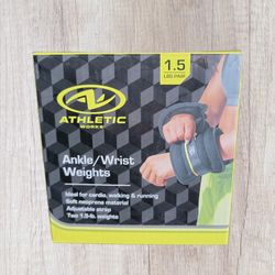 Athletic Works Ankle/wrist Weights 1.5 Lbs
