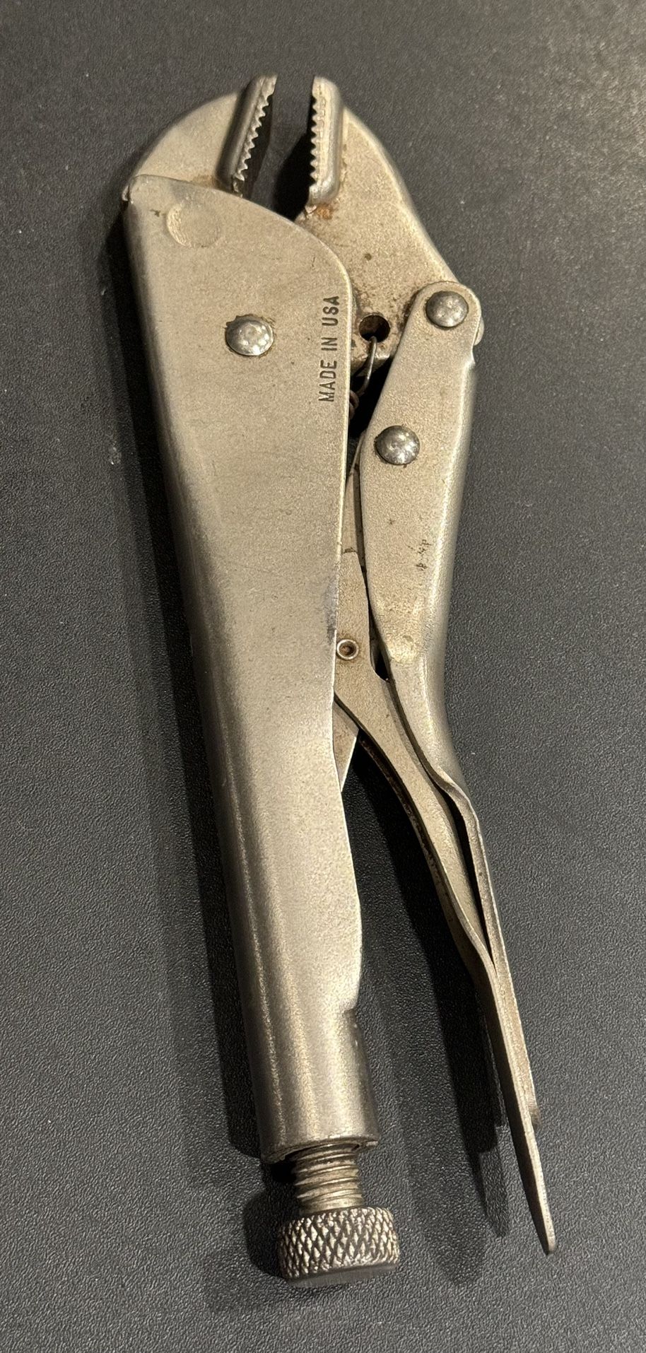 Vintage CRAFTSMAN Vise Grip Pliers 9" No. 45341 Made In USA circle I