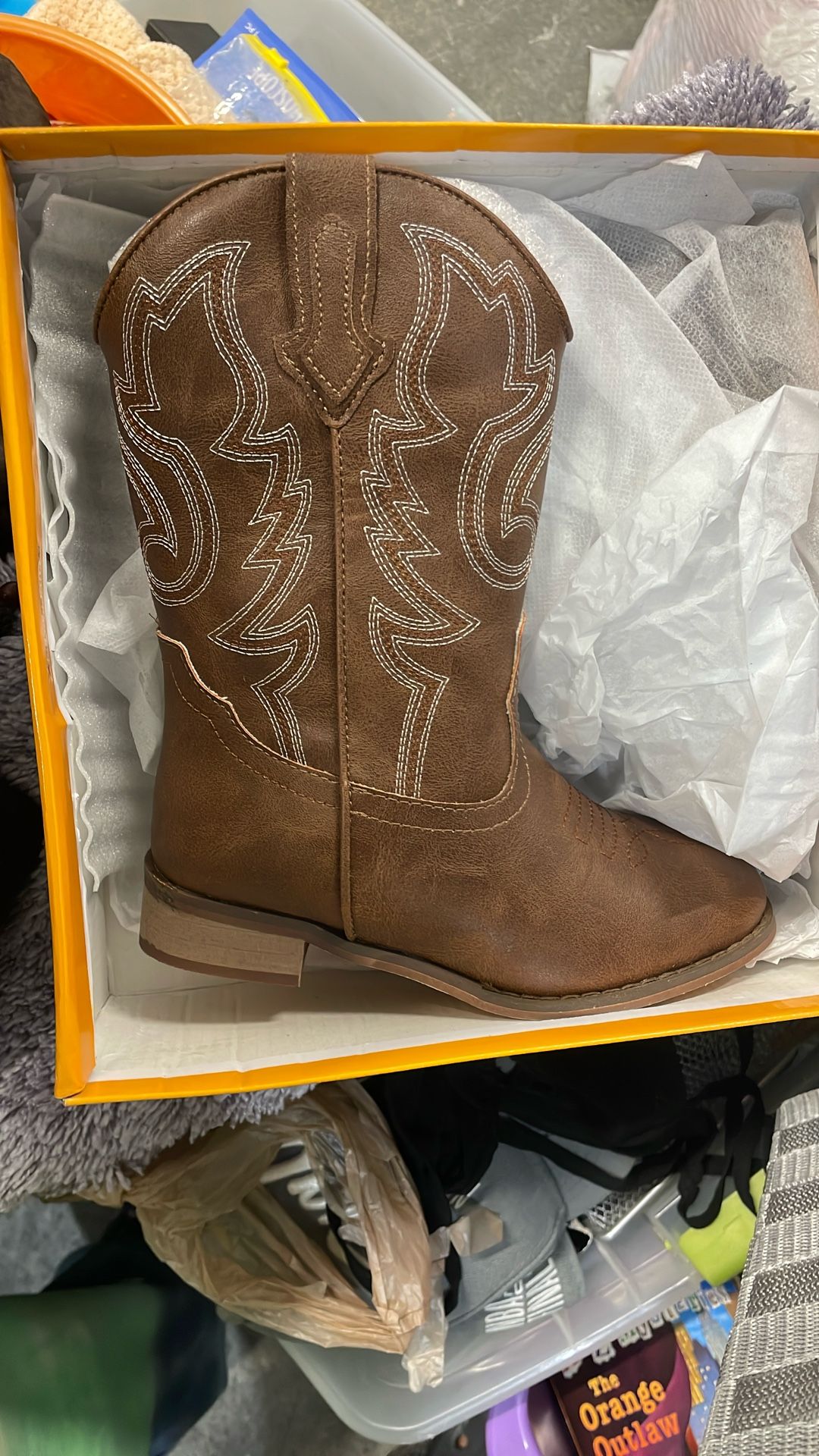 Girl Cowboy Boots Size 12 
