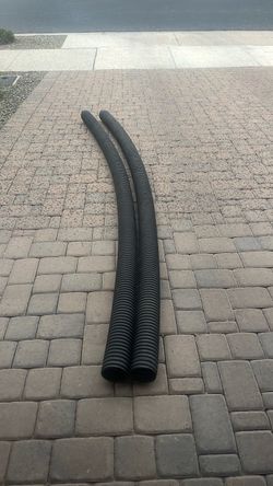 Black Corrugated Flexible Drainage Tubing