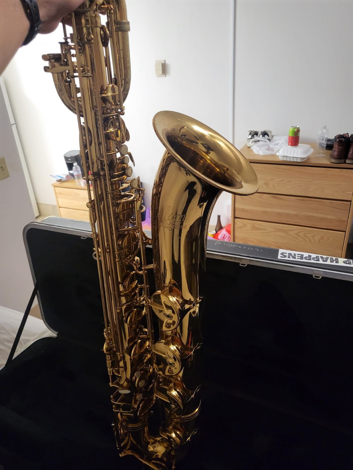 Allora Paris Series Professional Baritone Saxophone AABS-801 - Lacquer