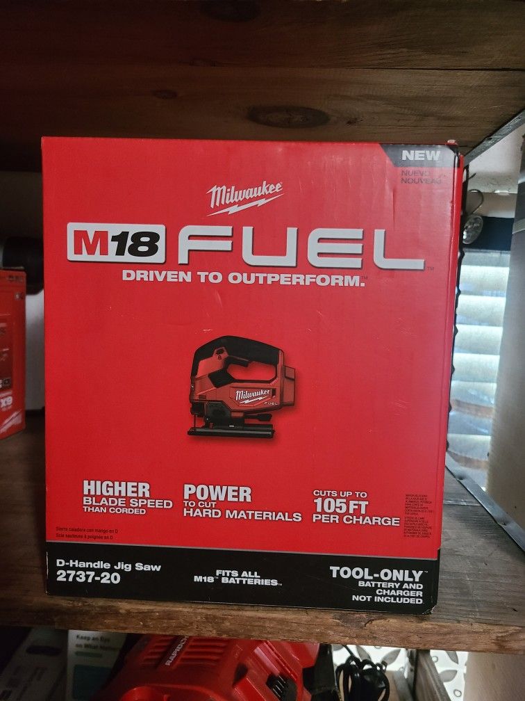 Milwaukee M18 Fuel Jigsaw New Tool Only