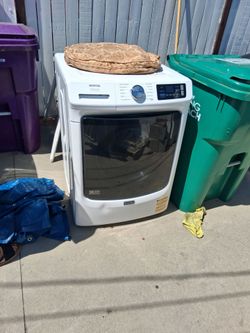 Maytag large front loading washer