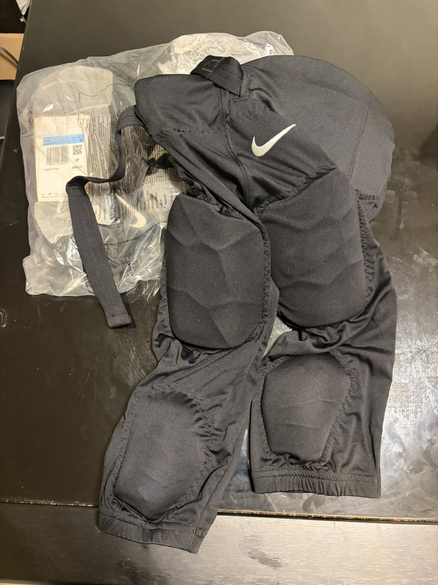 Black Youth NIKE Padded Football Pants