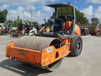 Ride On Single Drum Compaction Roller - 2014 Hamm 3307