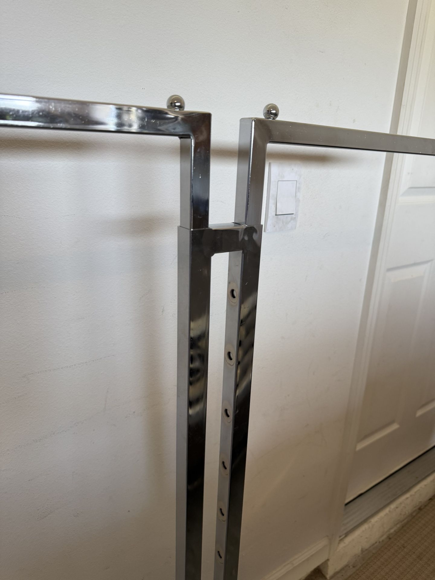 Adjustable Clothing Racks -8 Racks Total