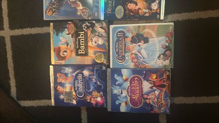 Walt Disney Classic DVD Collection – Lot of 6