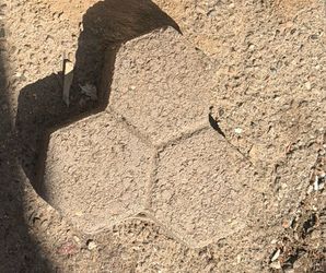 Concrete Hexagonal Paving Stones
