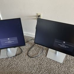 3 24” Dell swivel Monitors
