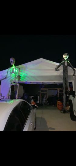 Halloween Skelton and jack seleton for sale