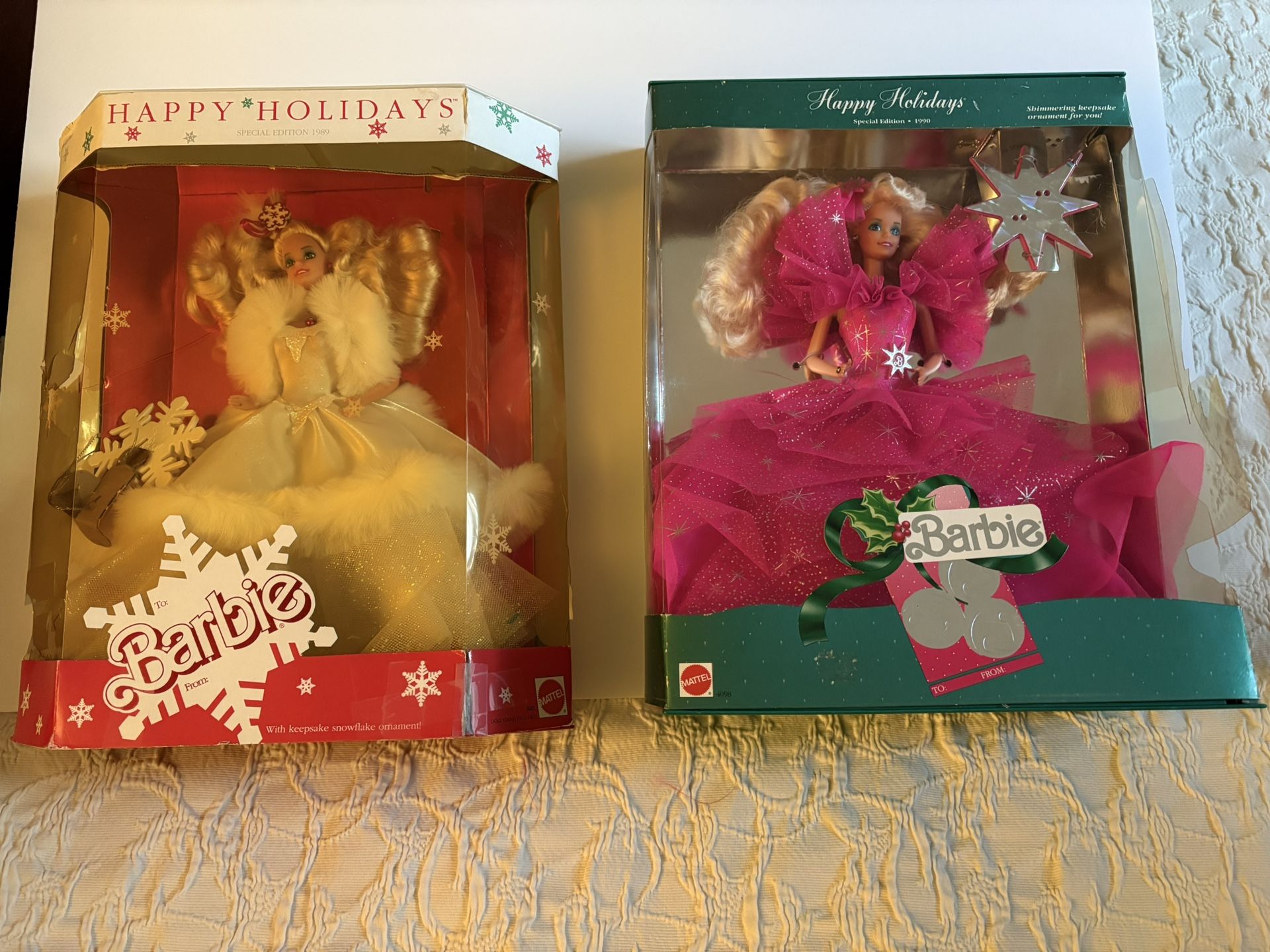 Vintage Holiday Barbies