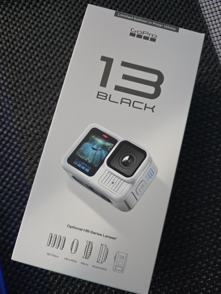 GoPro Hero 13 Black limited edition polar white(New)