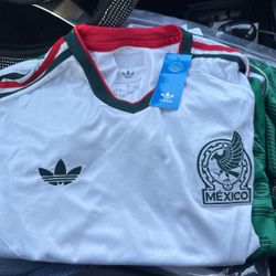 White Mexico Jersey 