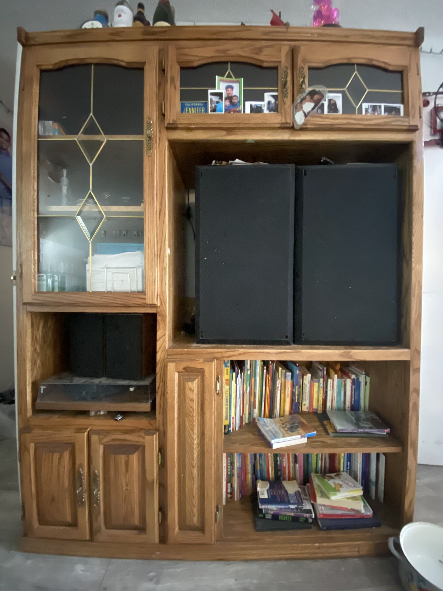 Wood Shelf Cabinet