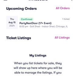 Partynextdoor Ticket