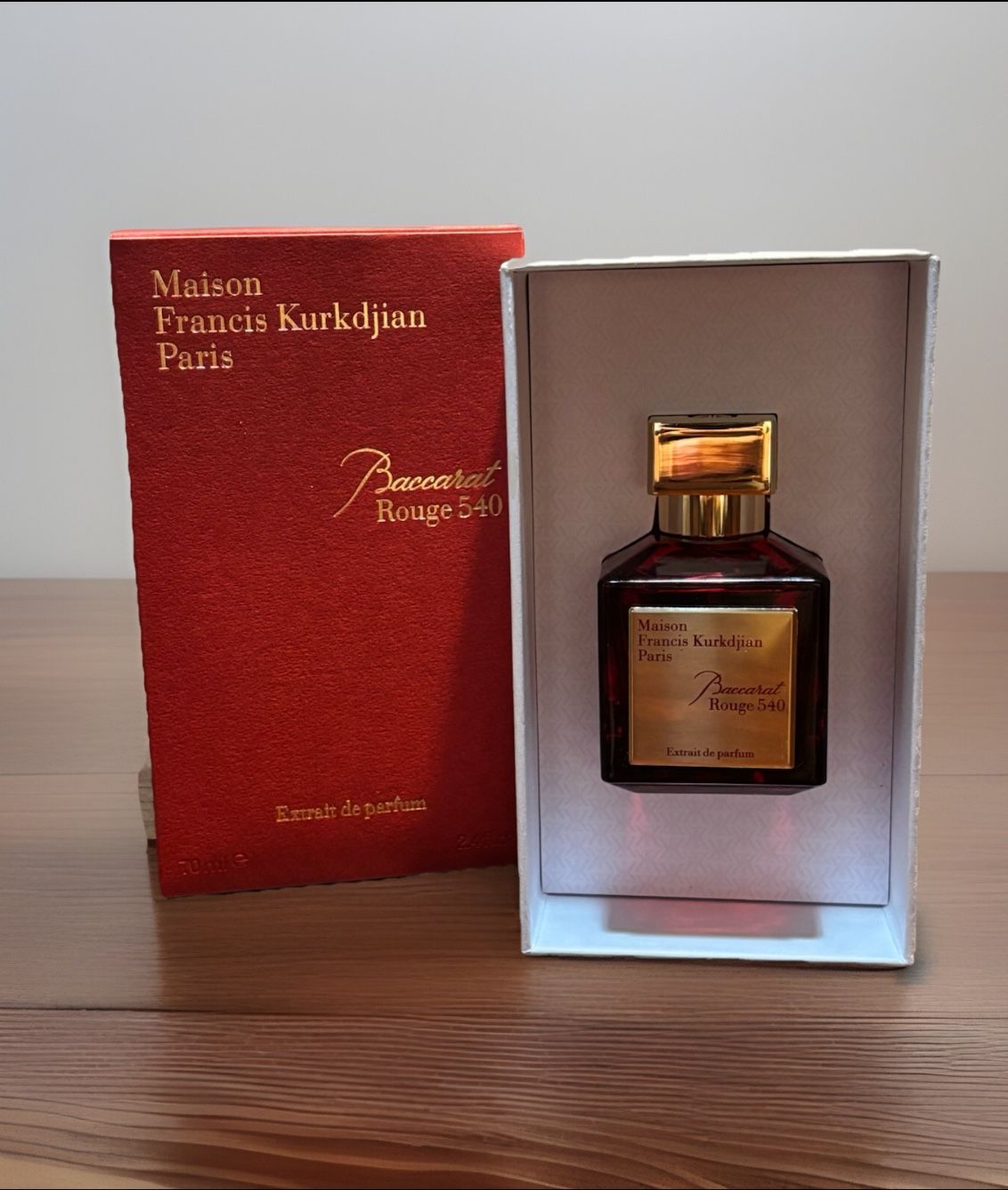 Baccarat Rouge 540 Perfume/cologne 70ml Maison Francis Kurkdijan