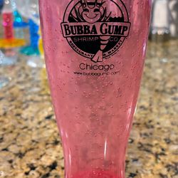 Bubba Gump Plastic Beer Glass