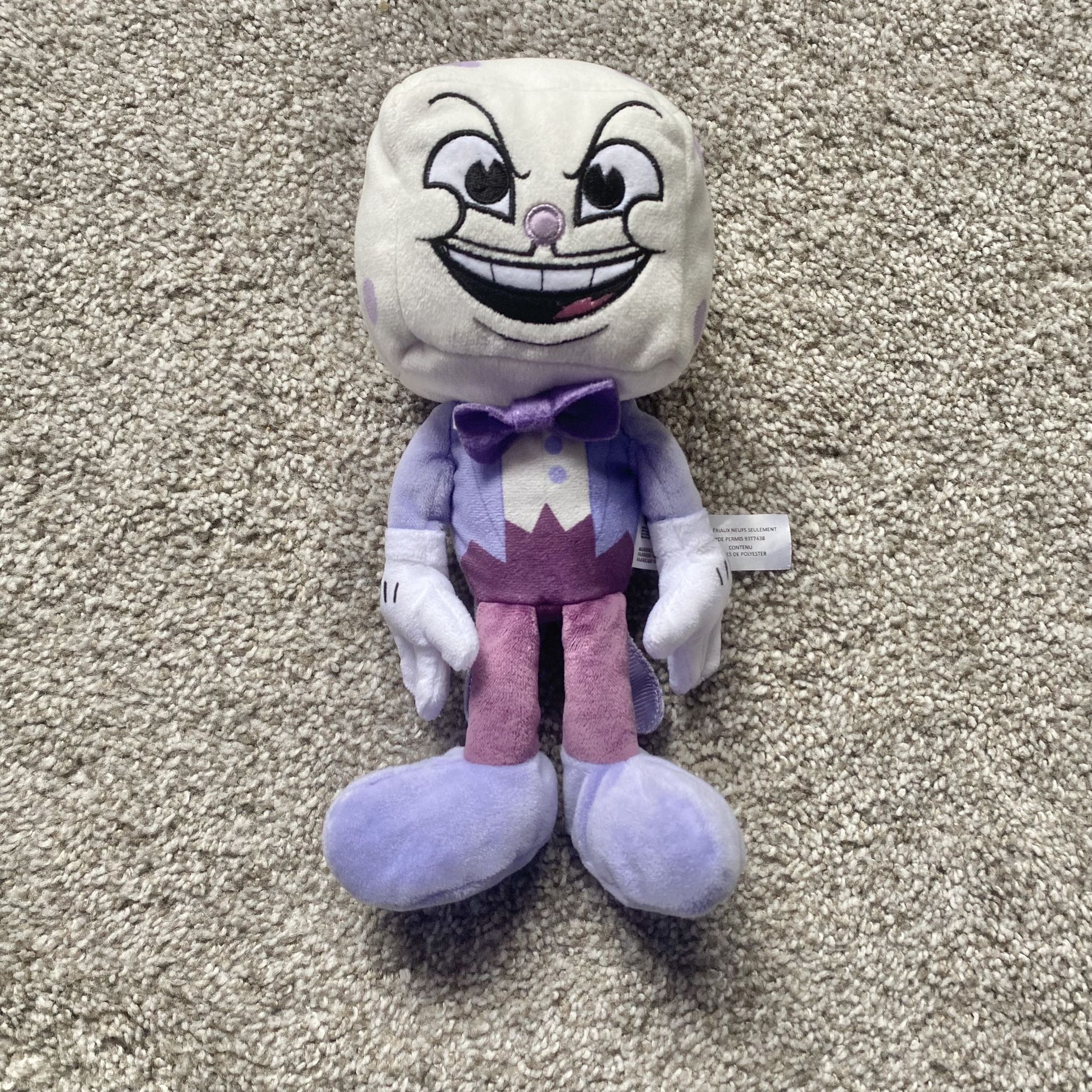 Funko Cuphead King Dice Don't Deal with the Devil Plush Doll Stuffed 2018