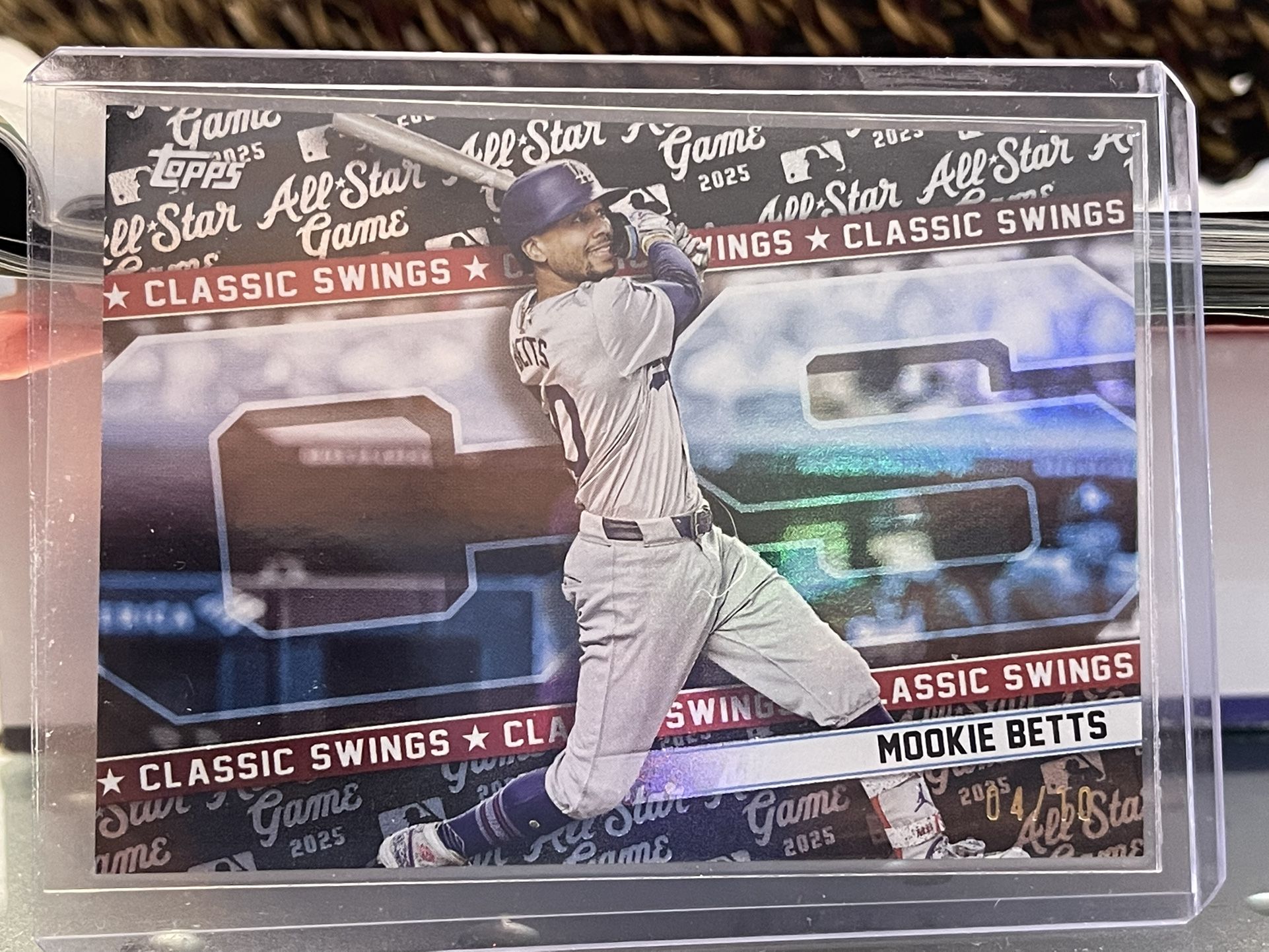 Mookie Betts Classics Swings 4/10