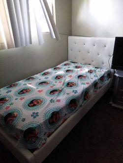 Twin Bed With Matress