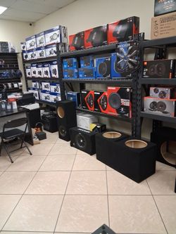Subwoofers, stereos, amplifiers, speakers, alarms, epicenter, wiring. Car Audio.