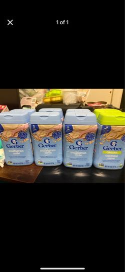 Gerber baby cereal