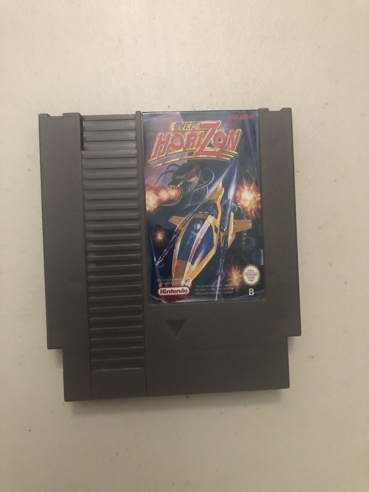 Reproduction of European NES game over Horizon 