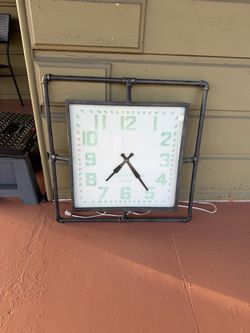 Patio clock
