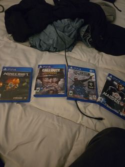 NEED GONE ASAP Ps4 games