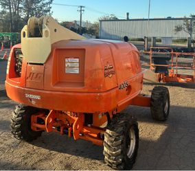 JLG 400s all terrain boom lift