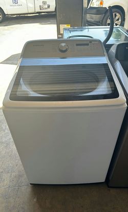 Samsung Top Load Washer, White, High Efficiency