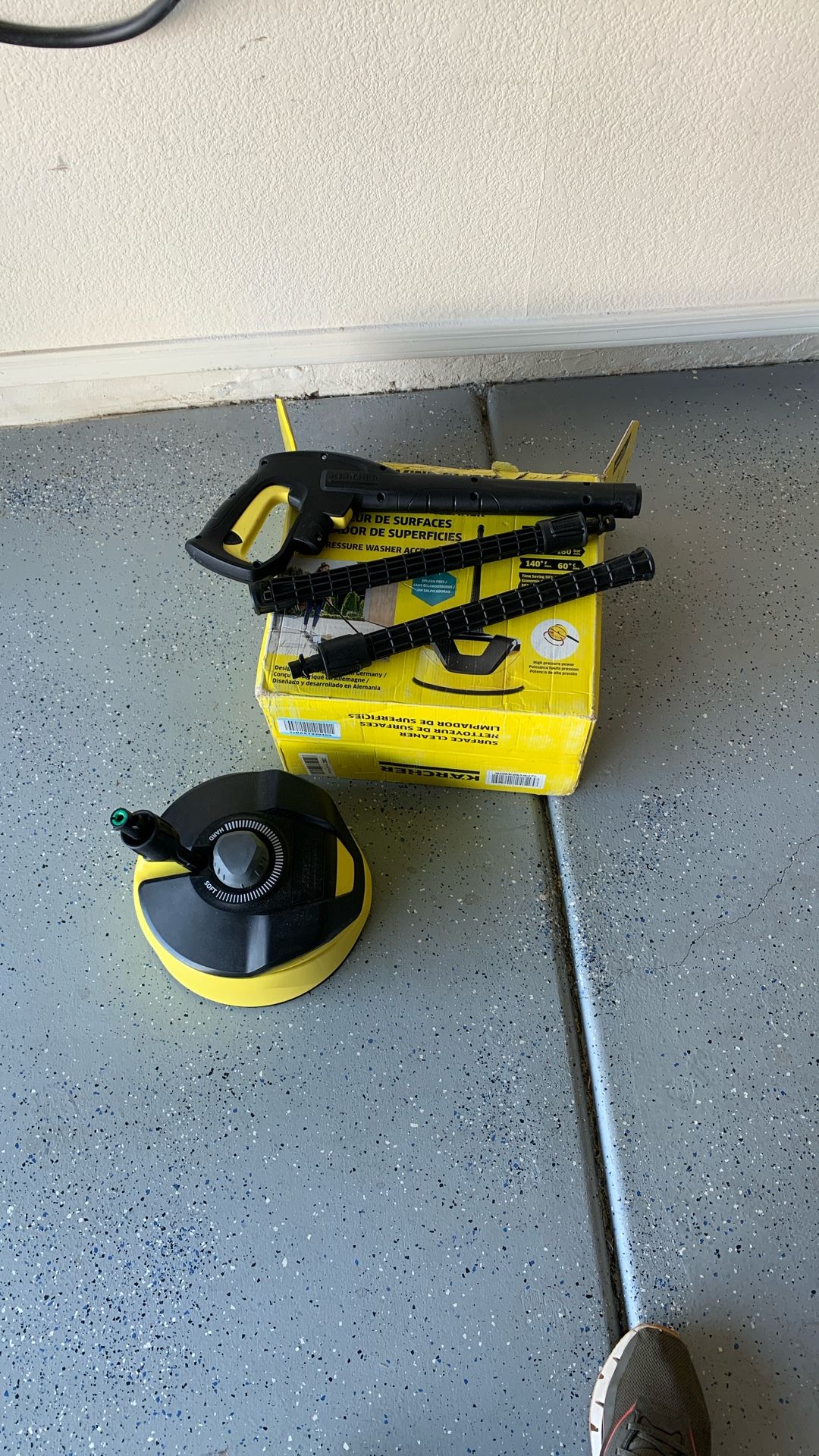 Karcher T 5 T-Racer Surface Cleaner 11-in up to 2600-PSI Rotating surface cleaner for Electric
