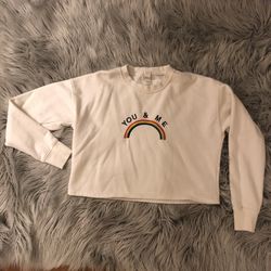Forever 21 cropped crewneck