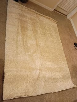 Calvin Klein Riad Area Rug (Collection CK222) 7’3”LX5’3”W, Ivory