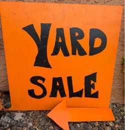 Yard Sale Multi Family Saturday, October 17