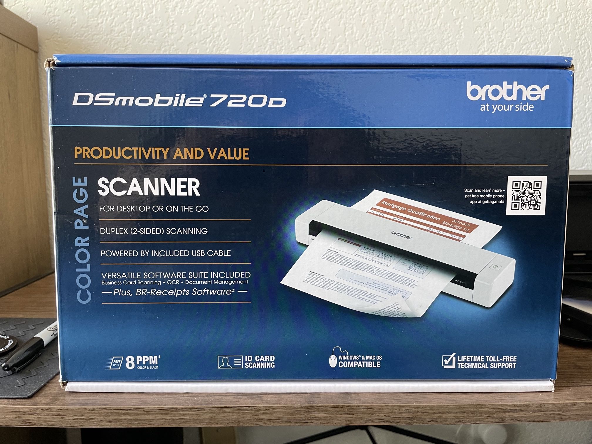 Brother DS-mobile 720D Color Scanner
