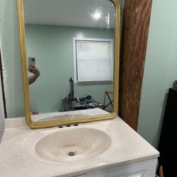 Vanity Is 32 Inches Tall And 30 Inches Wide 