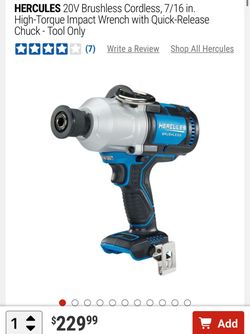 Hercules brushless drilling torque
