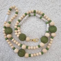 Beaded Lanyards With Scriptures, Beaded Lanyards With Message Of Faith