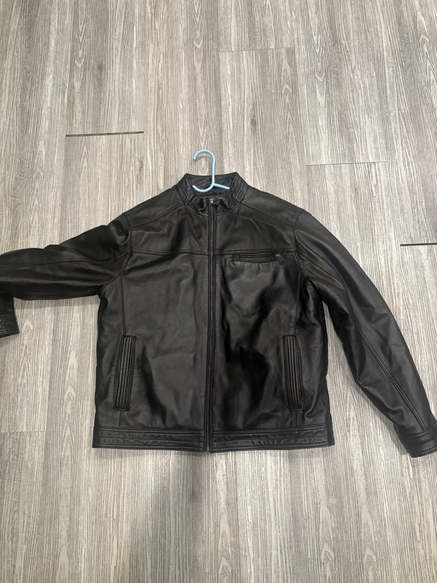 Boston Harbour New Zealand Lamb leather jacket