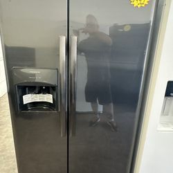 Stainless Steel Side By Side  Frigidaire Refrigerator 