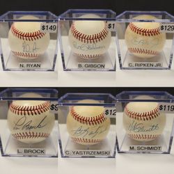 Cardinals Bob Gibson Signed,  PSA-Certified Baseball 