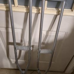 Aluminum Crutches NEED GONE!