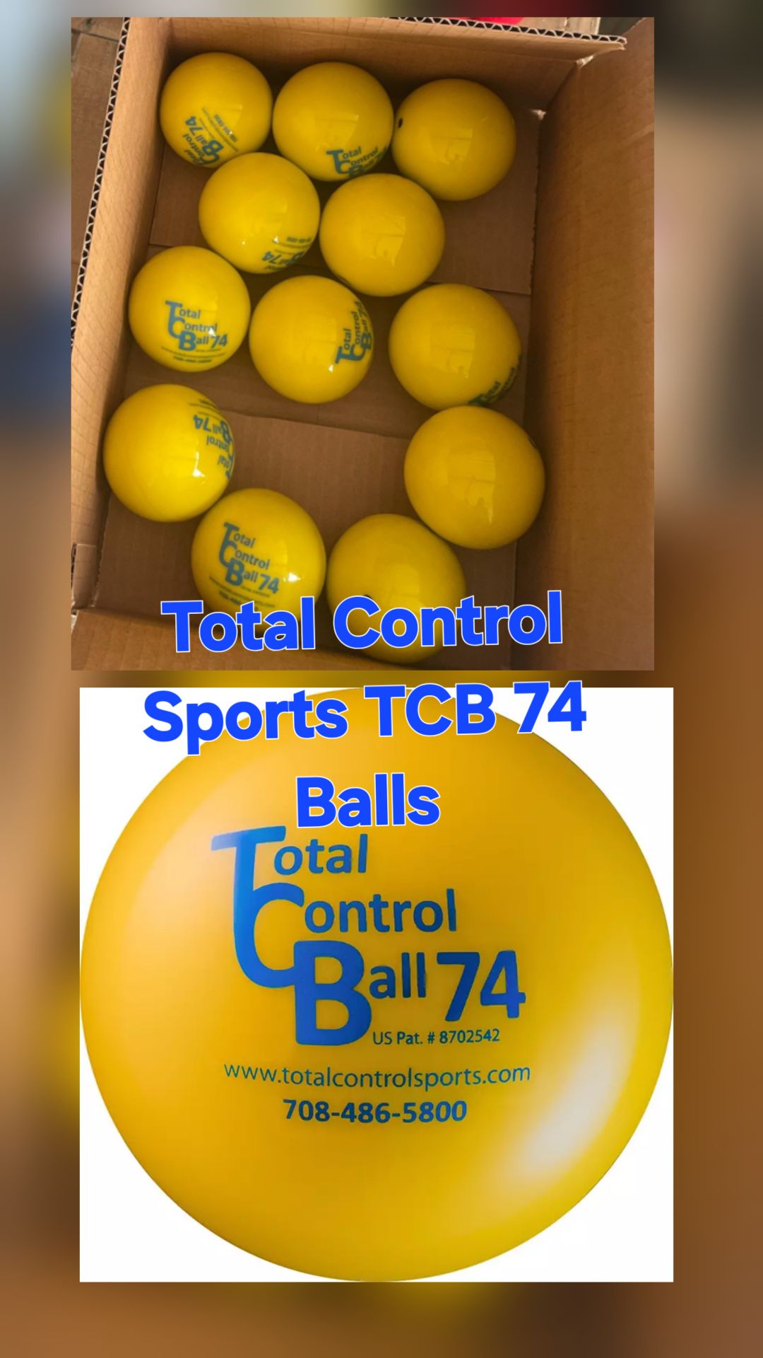 TOTAL CONTROL WEIGHTED BALLS 74